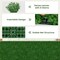 12 Pieces 20 x 20 inches Artificial Grass Wall Panels for Garden Yard Balcony